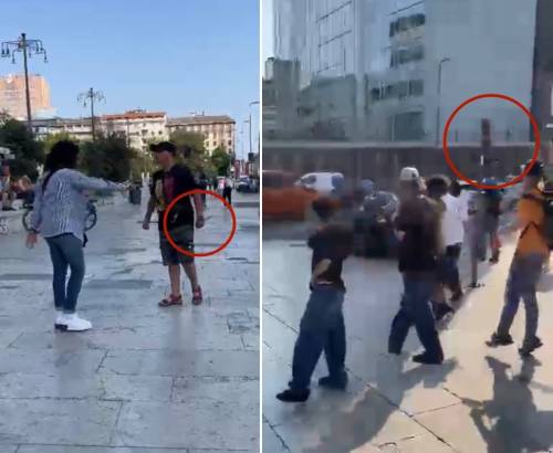 Paura in Centrale: spunta un coltello, poi i poliziotti attaccati con lo skate  