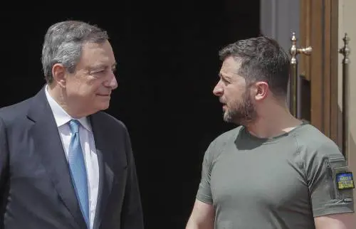 La supplica di Zelensky all'Italia: "Dateci nuovi aiuti"