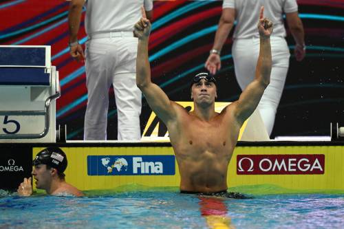 Mondiali di nuoto, un'altra medaglia: Martinenghi d'argento nei 50 metri rana