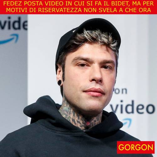 Ecco la satira del giorno. La riservatezza di Fedez