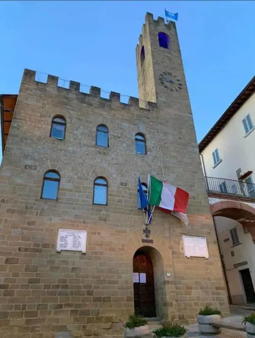 Il palazzo comunale del Comune di Castiglion Fibocchi