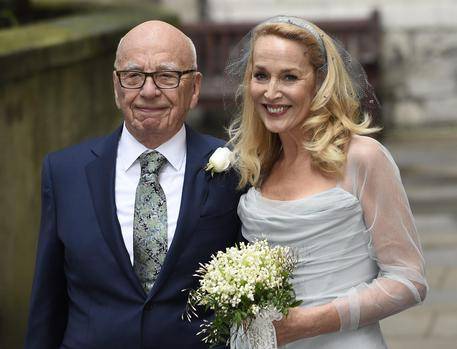 Quarto divorzio per Rupert Murdoch: il magnate dice addio all'attrice Jerry Hall