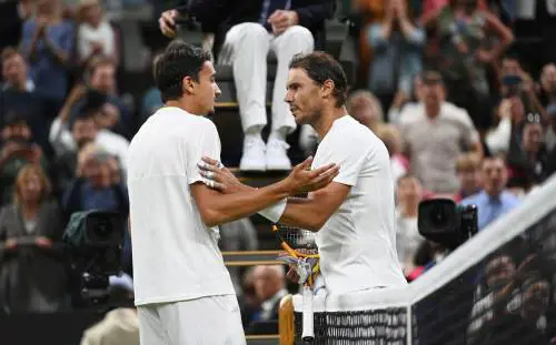 Niente da fare per Sonego, Nadal vola