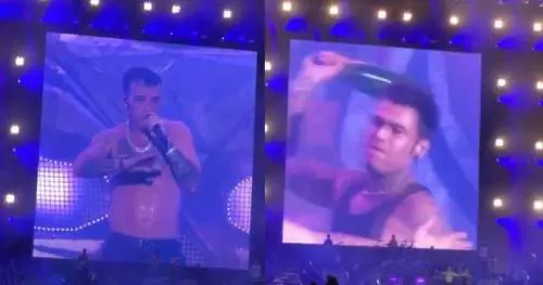 La bottigliata in testa, poi le offese. Cosa è successo a San Siro tra Fedez e Salmo 