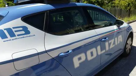 Una volante della polizia