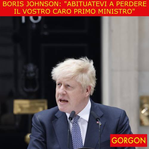 La satira del giorno. La frase choc di BoJo