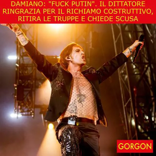 La satira del giorno. I Maneskin contro la guerra