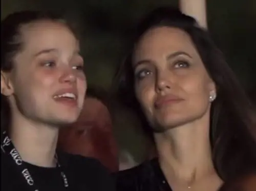 Maneskin sempre più internazionali, anche Angelina Jolie al concerto