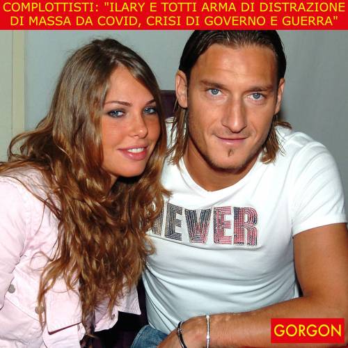 La satira del giorno. Ilary, Totti e i complottisti