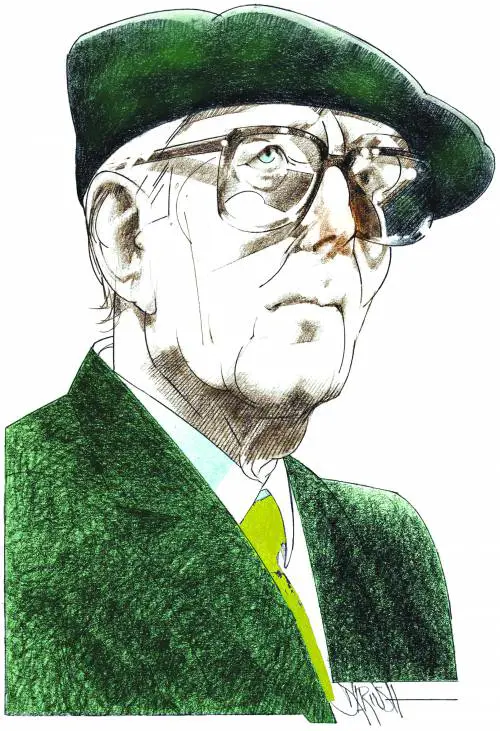 Giuseppe Prezzolini (ritratto di Dariush Radpour)