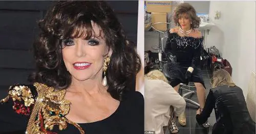 "Tacchi troppo alti a 89 anni". Joan Collins cade sullo yatch