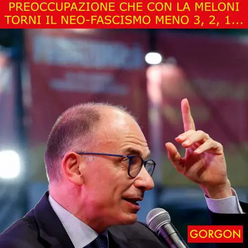 Ecco la satira del giorno. La preoccupazione di Letta