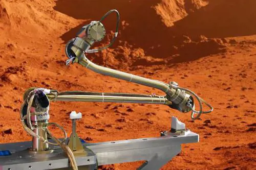 Braccio robot intelligente. E l'Italia sbarca su Marte