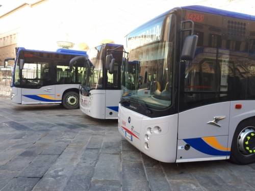 Alcuni bus di Bus Italia in Umbria