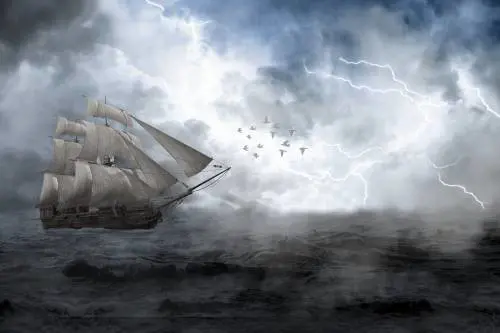 Viveri intatti e equipaggio scomparso: il mistero della nave fantasma