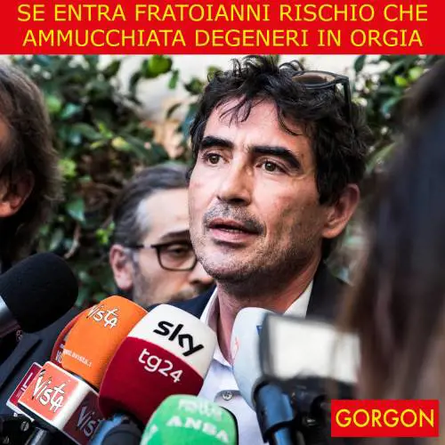 Ecco la satira del giorno. Rischio ammucchiata