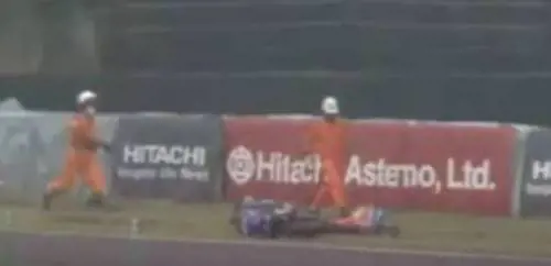 Suzuka, brutto incidente per Gino Rea: ricoverato in gravi condizioni