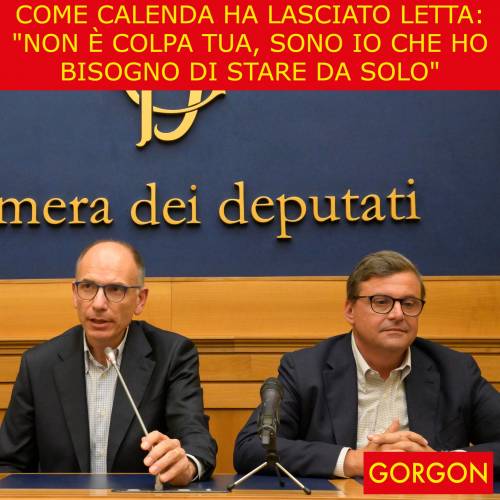 Ecco la satira del giorno. Come Calenda ha lasciato Letta