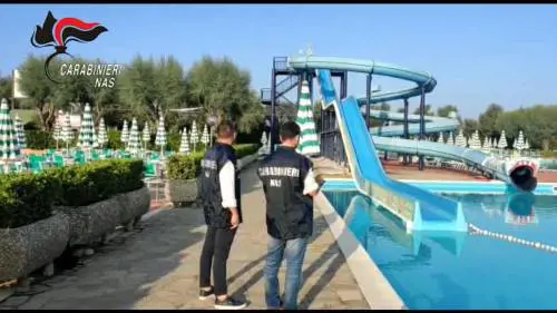 Batteri fecali nei parchi acquatici: chiuse 10 strutture