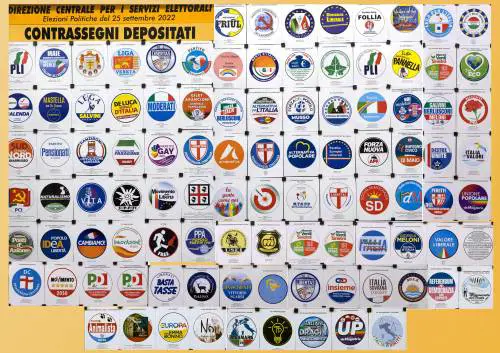 La carica dei 101 contrassegni. In corsa pure un (finto) Draghi