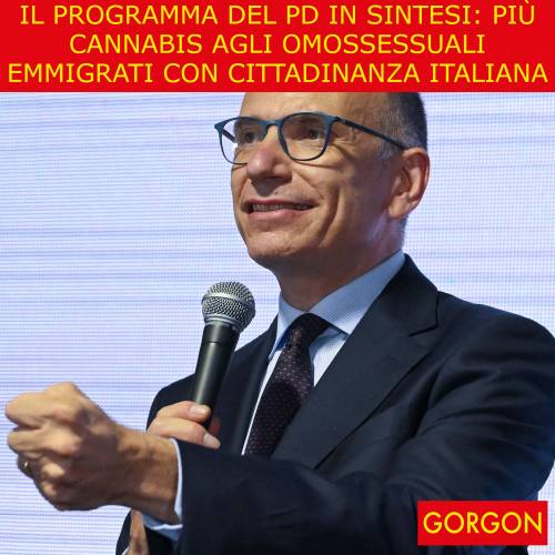 La satira del giorno. Il programma del Pd in sintesi