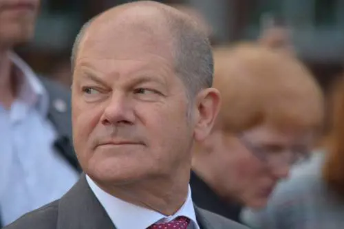 Il cancelliere tedesco Olaf Scholz 