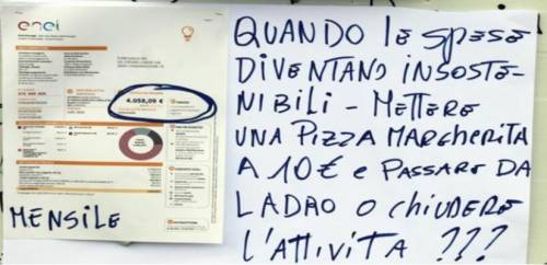 "Pizza a 10 euro? No, ma dovrò chiudere": parla il titolare della bolletta choc