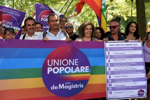 Unione popolare sceglie patrimoniale, nazionalizzazioni e diritti civili: il programma