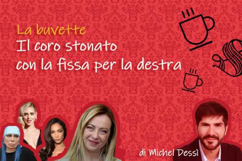 Il coro stonato con la fissa per la destra 