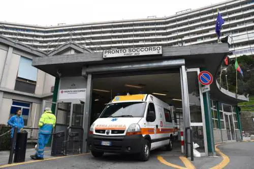 Il pronto soccorso dell'ospedale San Martino di Genova