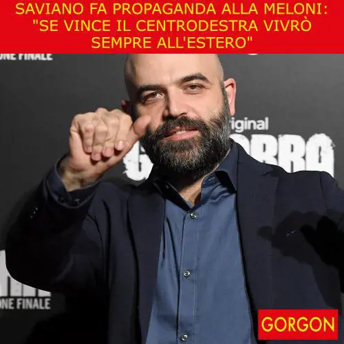 La satira del giorno. La propaganda di Saviano