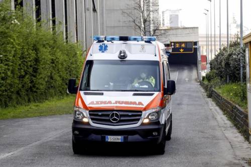 Un'ambulanza a Firenze