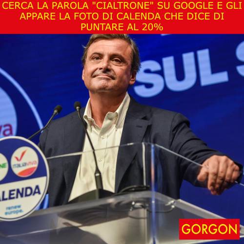 La satira del giorno. Calenda nel vocabolario