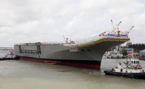 Mossa indiana sui mari: pronta la nave che sfida Pechino