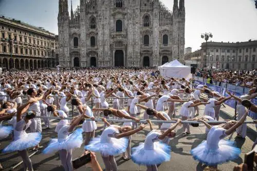 In 1.600 a lezione da Bolle in piazza Duomo 