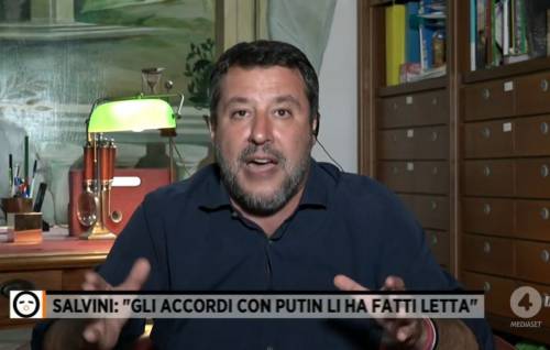 "Accordi con Putin li ha fatti Letta". Salvini replica al leader dem