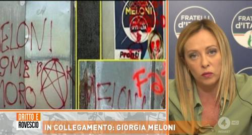 "Solo insulti e toni violenti, sono estremisti". La Meloni asfalta la sinistra