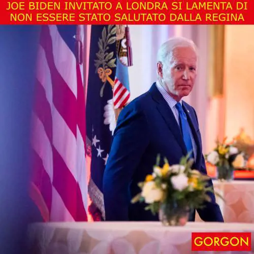 La satira del giorno. Biden a Londra