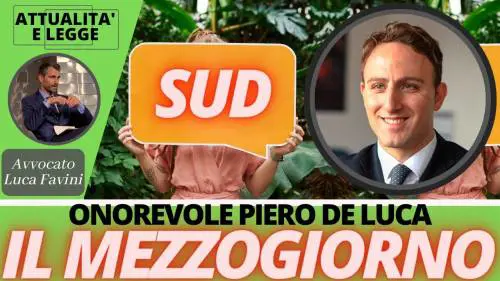 De Luca: "Il Paese non può ripartire senza il Sud"