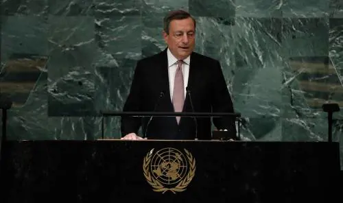 L'agenda (senza pagine) di Draghi