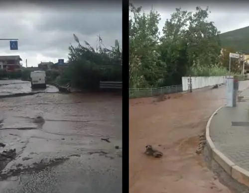 La morsa del maltempo da Nord a Sud. Un fiume di fango travolge Formia