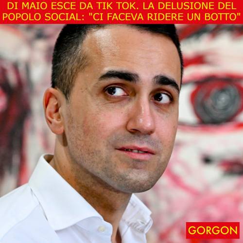 La satira del giorno. Di Maio esce da Tik Tok