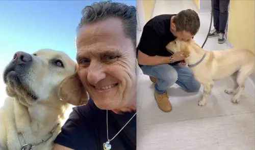 "Sta meglio". Buone notizie per il cane di Enzo Salvi: cosa era successo