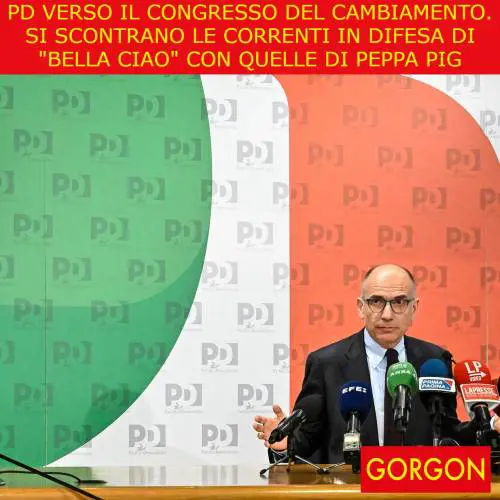 La satira del giorno. Il cambiamento del PD