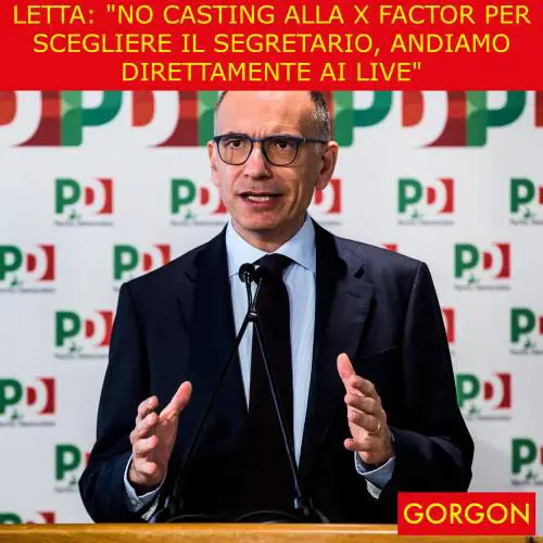 La satira del giorno. A Letta non piacciono i casting