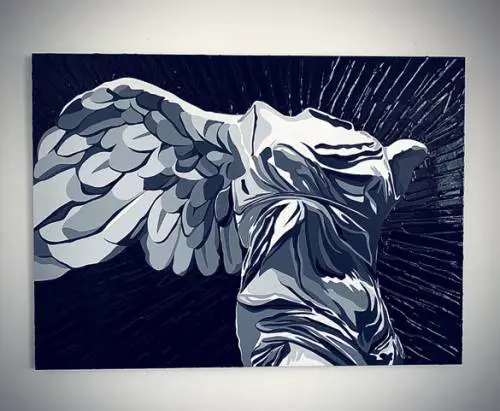 "La guerra dei titani", la prima esposizione londinese di Luna Berlusconi