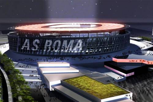 Come sarà (forse) il nuovo stadio della Roma