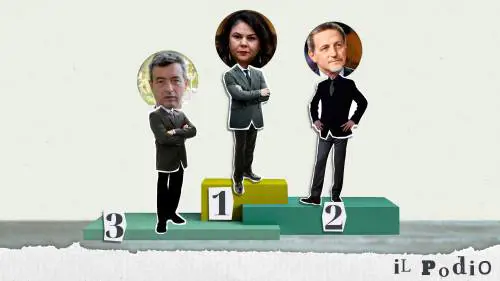 Orlando, Giannini e Murgia: il podio dei peggiori