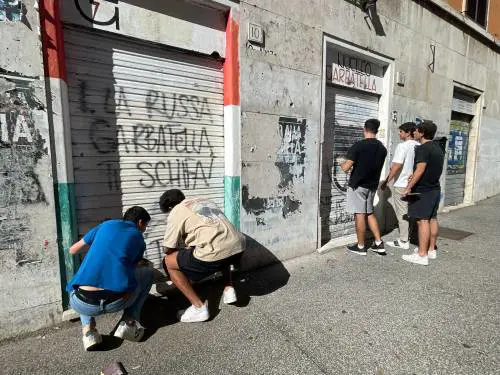 La Garbatella cancella l'odio contro La Russa: "Vergognoso il silenzio della sinistra"