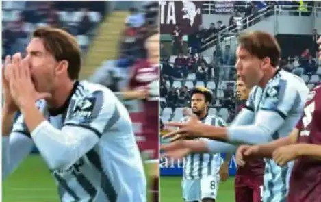 Vlahovic-Cuadrado, nervi tesi durante il derby: ecco cos'è successo